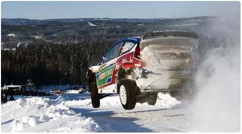 هيرفونن ينتزع صدارة رالي السويد