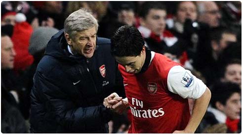 فينغر يرفض إشراك نصري أمام برشلونة