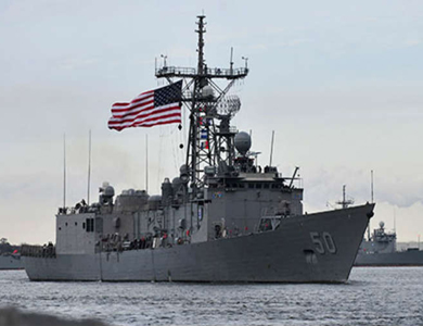 واشنطن سترسل طرادا قاذفا للصواريخ إلى البحر الأسود لطمأنة حلفائها