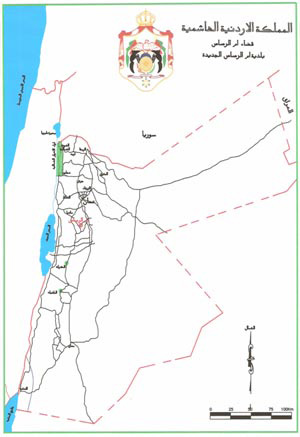 اعتصام ابناء لواء الجيزة للمطالبة بفصل لواء الجيزة عن امانة عمان  