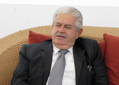 محادين يلتقي وفد شركة اي بي ام لمحطات الحاويات الدولية