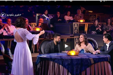 هند صبري .. " تطبل " على الطبلة وشيرين عبد الوهاب " ترقص " فيديو