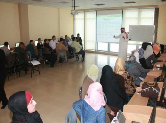 بدء فعاليات دورة تدريبية في تطبيقات وصف المصادر واتاحتها في مكتبة الجامعة الاردنية