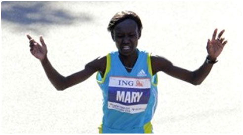 كيتاني تحطم الرقم القياسي لنصف الماراتون