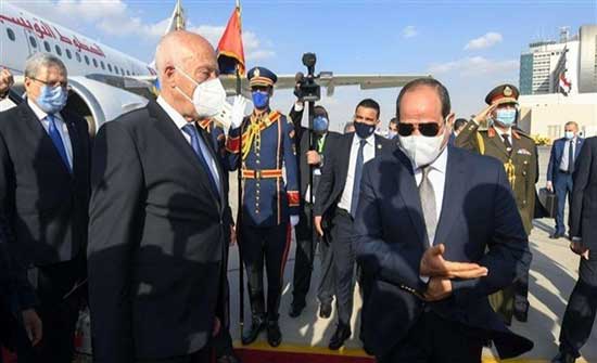 الرئيسان المصري والتونسي يبحثان عددا من القضايا الرئيسان المصري والتونسي يبحثان عددا من القضايا