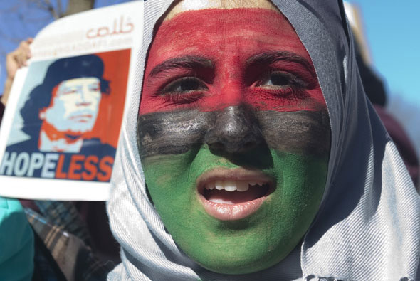 قوات الامن تنسحب في بنغازي والاحتجاجات تواصل انتشارها في شمال شرق ليبيا