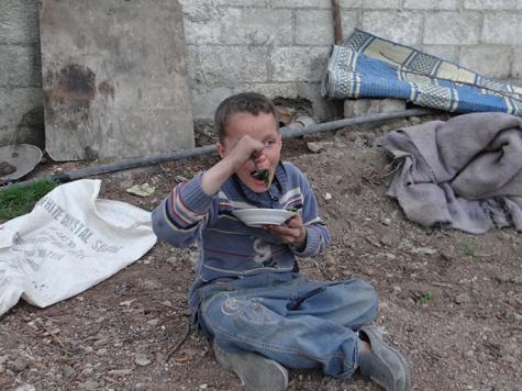 داريا جائعة بعدما كانت تطعم الآخرين