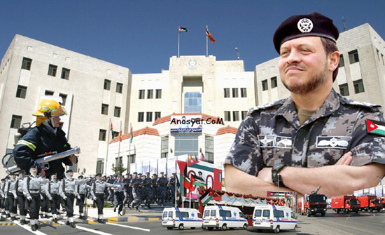 الملك يزور المديرية العامة للدفاع المدني .. صور