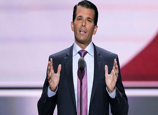 صورة: على خطى والده.. نجل ترامب يهين اللاجئين السوريين