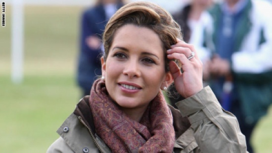 بالصورة .. بسبب اصابتها الأمير هيا تعتذر عن سكاي دايف دبي