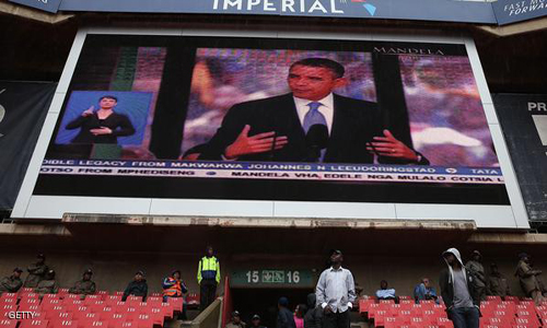 مترجم لغة الإشارة في تأبين مانديلا مزيف