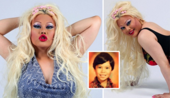 شاب ينفق 100 ألف دولار ليتحول لامرأة ثم دمية