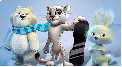 روسيا تختار تمائم أولمبياد 2014