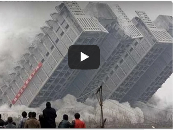 شاهد: أشهر 10 عمليات فاشلة لهدم الأبراج والعقارات