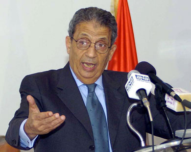 عمرو موسى: يجب إجراء الانتخابات الرئاسية في مصر قبل البرلمانية عمرو موسى: يجب إجراء الانتخابات الرئاسية في مصر قبل البرلمانية