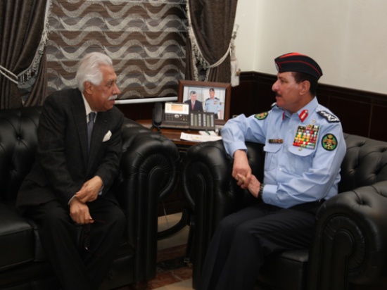 الطوالبة يستقبل امين عمان