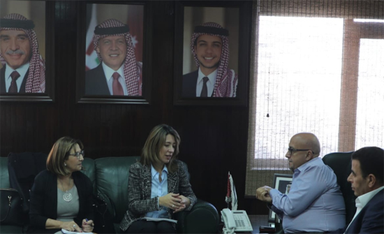 الاردن يبحث مع اسبانيا تنفيذ مشاريع مائية جديدة الاردن يبحث مع اسبانيا تنفيذ مشاريع مائية جديدة
