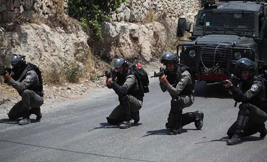 إصابة 13 فلسطينياً برصاص قوات الاحتلال الإسرائيلي إصابة 13 فلسطينياً برصاص قوات الاحتلال الإسرائيلي