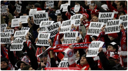 جماهير بايرن ترفض الحارس نوير