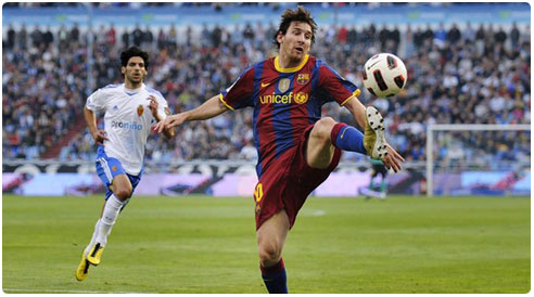 مواجهة سهلة لبرشلونة أمام ضيفه سرقسطة