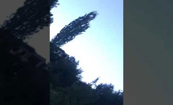 فيديو : ضربات إسرائيلية على "معامل عسكرية" وسط سوريا