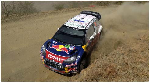 أوجييه يتصدر اليوم الأول من رالي المكسيك