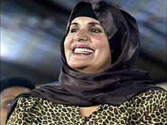 فركاش.. سيدة ليبيا الأولى تجلس على 20 طناً من الذهب فركاش.. سيدة ليبيا الأولى تجلس على 20 طناً من الذهب