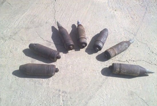العثور على " قذائف " قديمة في الجويدة