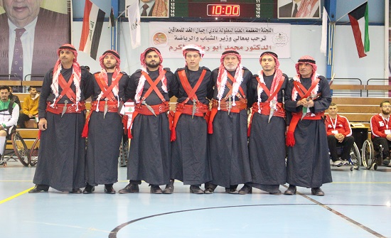 مندوب وزير الشباب يفتتح بطولة " أجيال الغد" لأندية غرب آسيا للكراسي المتحركة بكرة السلة