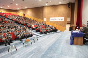 ندوة بعنوان ( الأمن والمواطنة وسيادة القانون ) ندوة بعنوان ( الأمن والمواطنة وسيادة القانون )