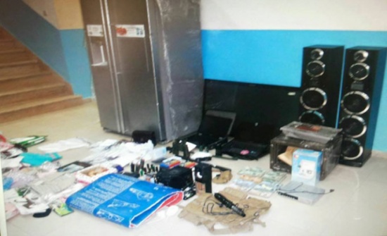 الكرك: القبض على 4 أشخاص سرقوا 15 منزل ومحل تجاري