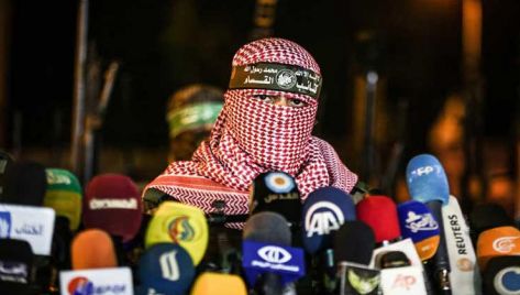أبو عبيدة لـ''تويتر'': سنصل إلى الملايين أبو عبيدة لـ''تويتر'': سنصل إلى الملايين
