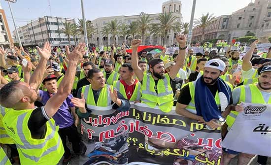 ليبيا.. دعوة أممية لضبط النفس وتجنب العنف والمتظاهرون يواصلون الاحتجاج