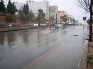 مدينة عجلون تسجل أعلى نسبة هطول مطري