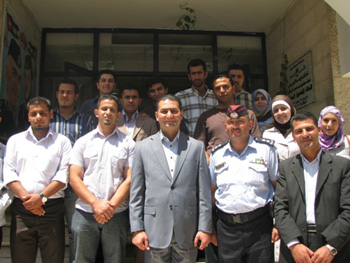 تخريج دورة العلاقات العامة والشرطة المجتمعية في قيادة امن إقليم الوسط