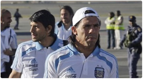 استبعاد تيفيز وأغويرو عن المباريات الودية