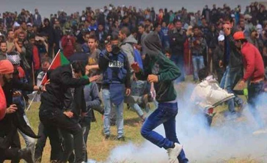 إصابات بمواجهات مع الاحتلال في محيط جامعة القدس إصابات بمواجهات مع الاحتلال في محيط جامعة القدس