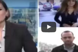 بالفيديو.. مذيعة لبنانية تخلع سترتها على الهواء مباشرة بالفيديو.. مذيعة لبنانية تخلع سترتها على الهواء مباشرة