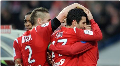 ليل ينفرد بصدارة الدوري الفرنسي