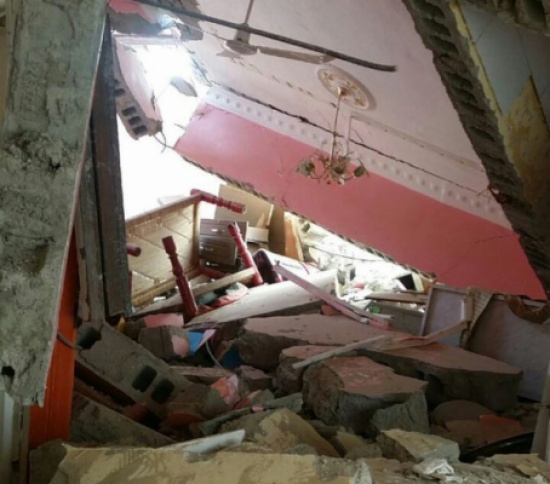 شاهد بالصور: ماذا حدث بعد انفجار اسطوانة غاز في منزل سعودي؟