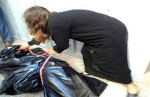 تقتل زوجها وتكتب بجوار جثته : هذا عقاب الزاني