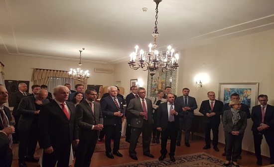 السفير التركي يقيم حفل وداع لمدير عمليات الاردن لوكالة"الأونروا" السفير التركي يقيم حفل وداع لمدير عمليات الاردن لوكالة"الأونروا"