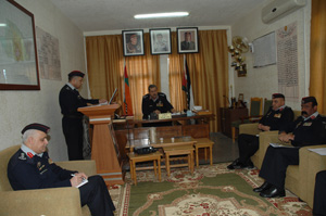 مدير عام الدفاع المدني يقوم بزيارة تفقدية الى الطفيلة 