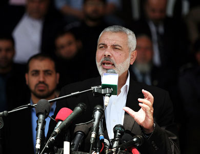 هنية: أردوغان تعهد بالعمل على تخفيف الحصار عن غزة