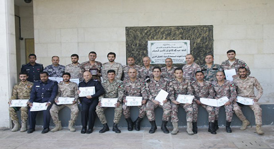 تخريج دورة الإعلام التأسيسية للضباط