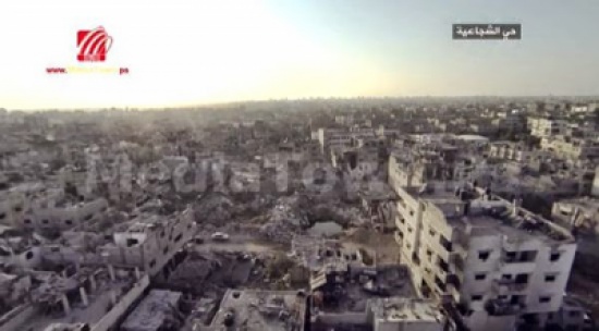 فيديو مروّع يُظهر حجم الدمار في حي الشجاعية بغزة