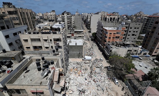 نزوح أكثر من 107 آلاف فلسطيني من منازلهم نزوح أكثر من 107 آلاف فلسطيني من منازلهم