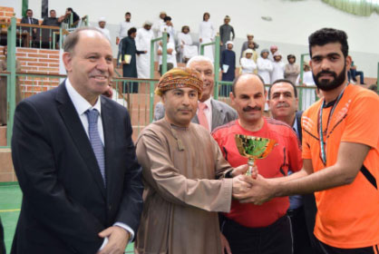 الملحق الثقافي العُماني يرعى خماسية كرة القدم في جامعة إربد الأهلية