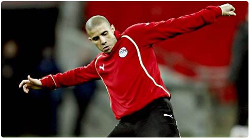 زيدان وجدو يقودان هجوم الفراعنة