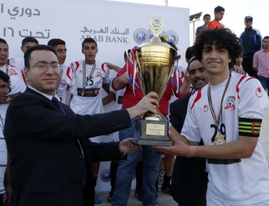 شباب الأردن بطلاً لبطولة دوري سن 16 شباب الأردن بطلاً لبطولة دوري سن 16